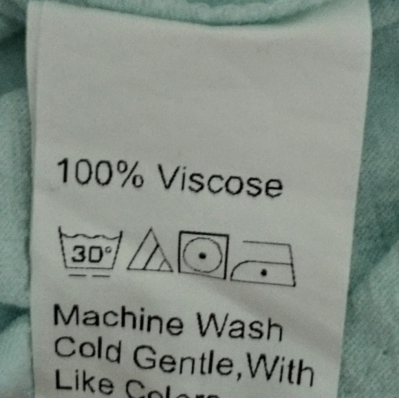 SHEIN - Comfortable Pale Aqua Dress / Long Blouse - L 8/10 - Picture 12 of 12